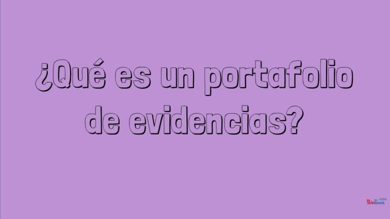 tipos de portafolio de evidencias