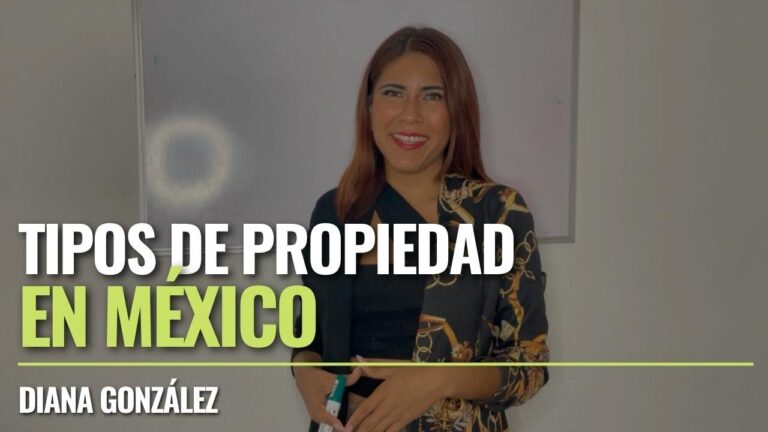 tipos de propiedad en mexico