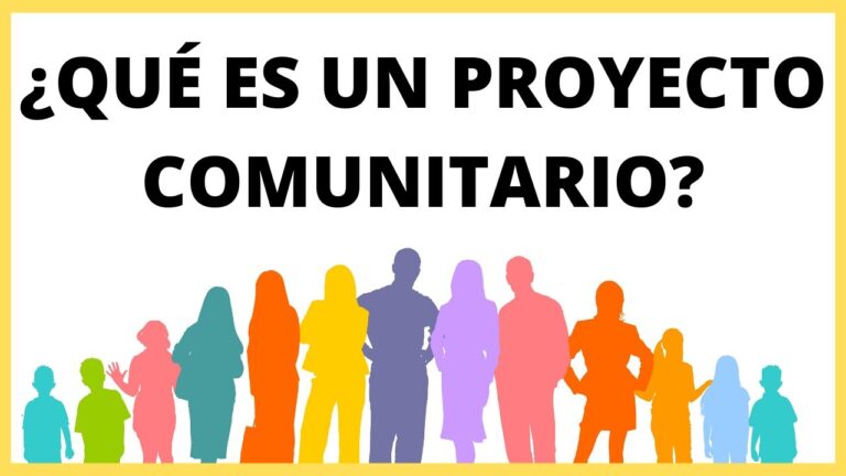 tipos de proyecto de desarrollo comunitario
