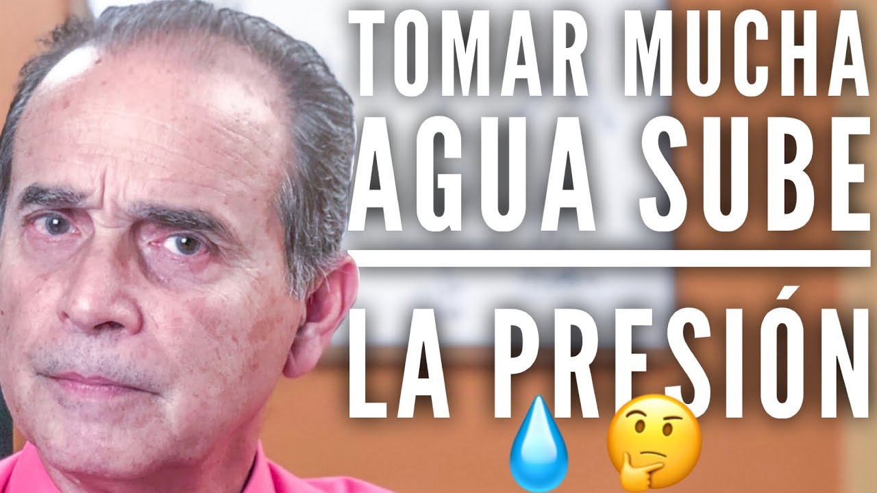 tomar agua baja la presion