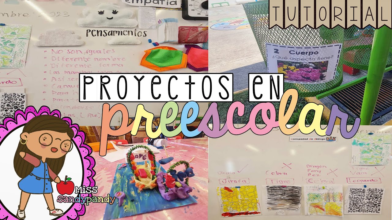 trabajo por proyecto en preescolar
