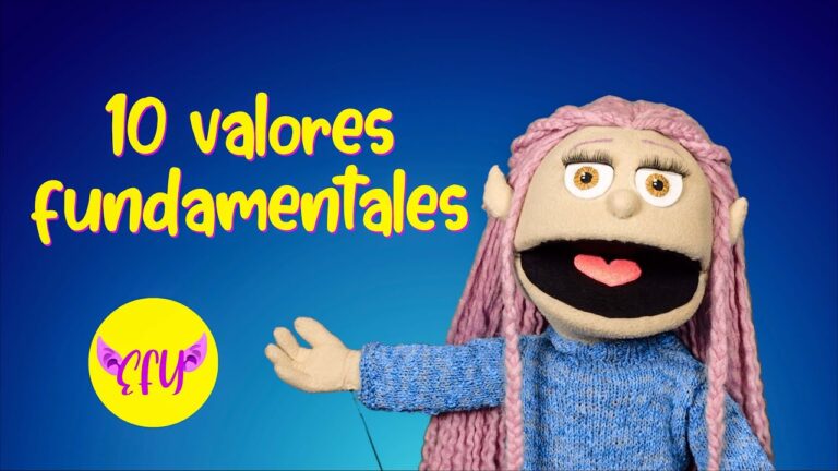 valores para niños de preescolar